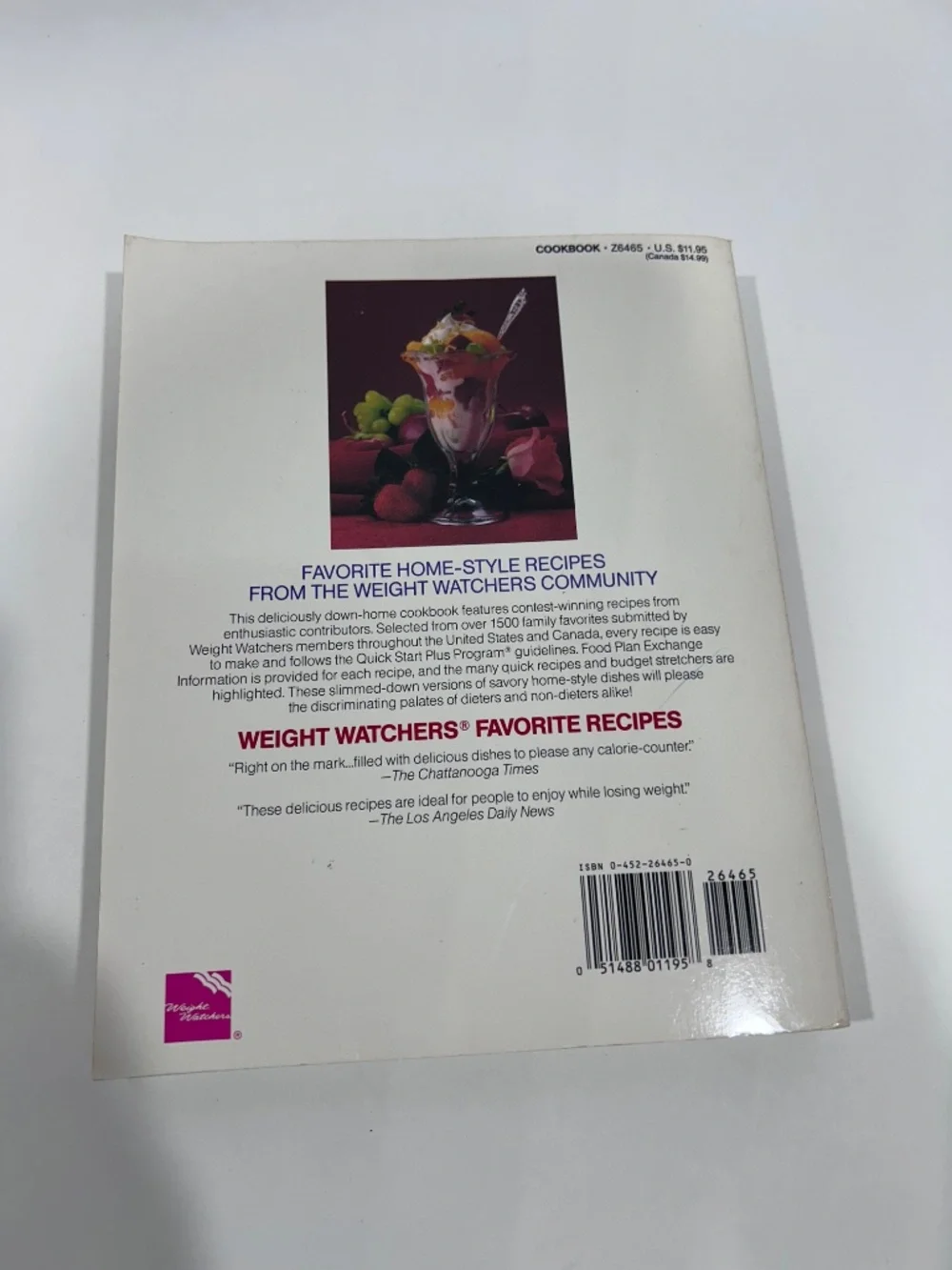 Vintage 1986 Weight Watchers 